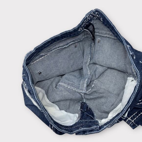 Paisley Sky Embroidered Jeans Dark Wash blue womens Size 6 - Picture 5 of 8